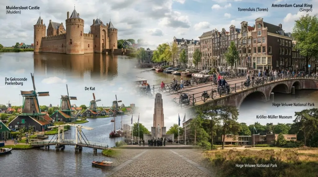 historische plekken in Nederland